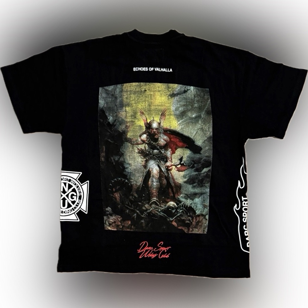 Darc Sport Echoes of Valhalla Size:
Medium  Oversized T-Shirt new no tags